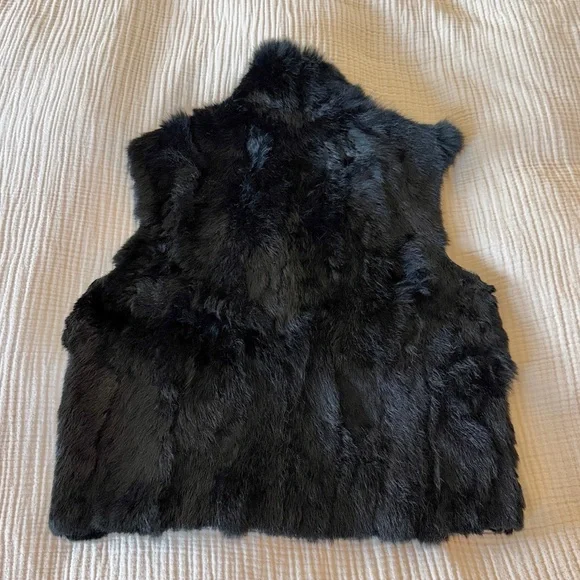 Adrienne Landau Rabbit Fur Vest - Picture 5 of 5